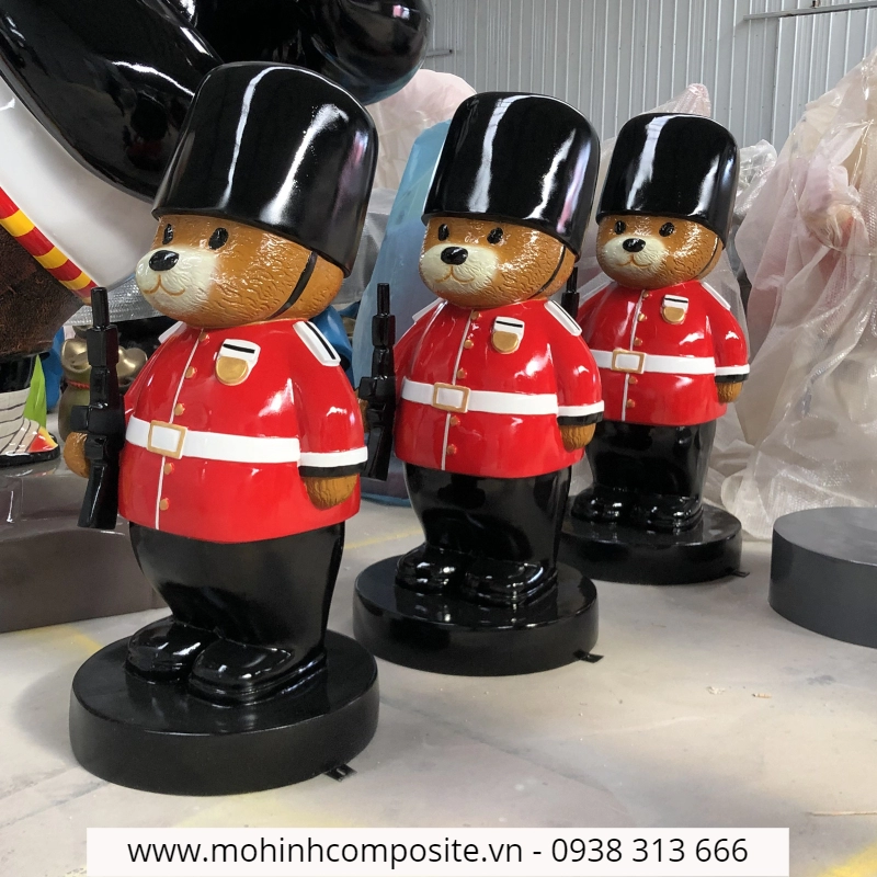 mo hinh bang nhua composite cao cap15 1 736 - Mô hình chú lính chì chất lượng cao [Cao 1800mm]